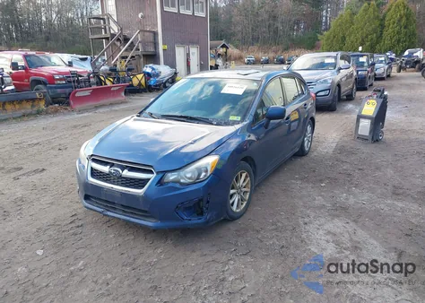 2013 Subaru Impreza Premium from USA, damaged, VIN JF1GPAC61DH212841